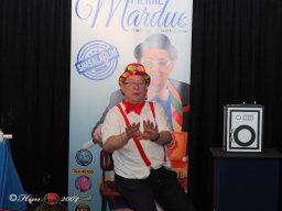 Pierre Mardue im Gleisgarten am 21. April 2024